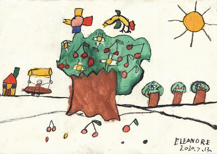 Cherry Trees#Painting#