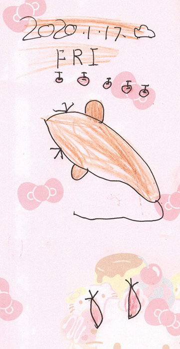 #Diary#Chinese Painting - Very Lucky Rat Year#FRI CLOUDY